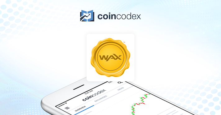 WAX Price Today - WAXP Price Chart & Market Cap | CoinCodex