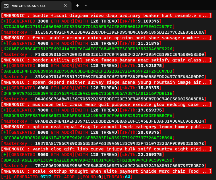 Visual Key Generator - Bitcoin Address Generator