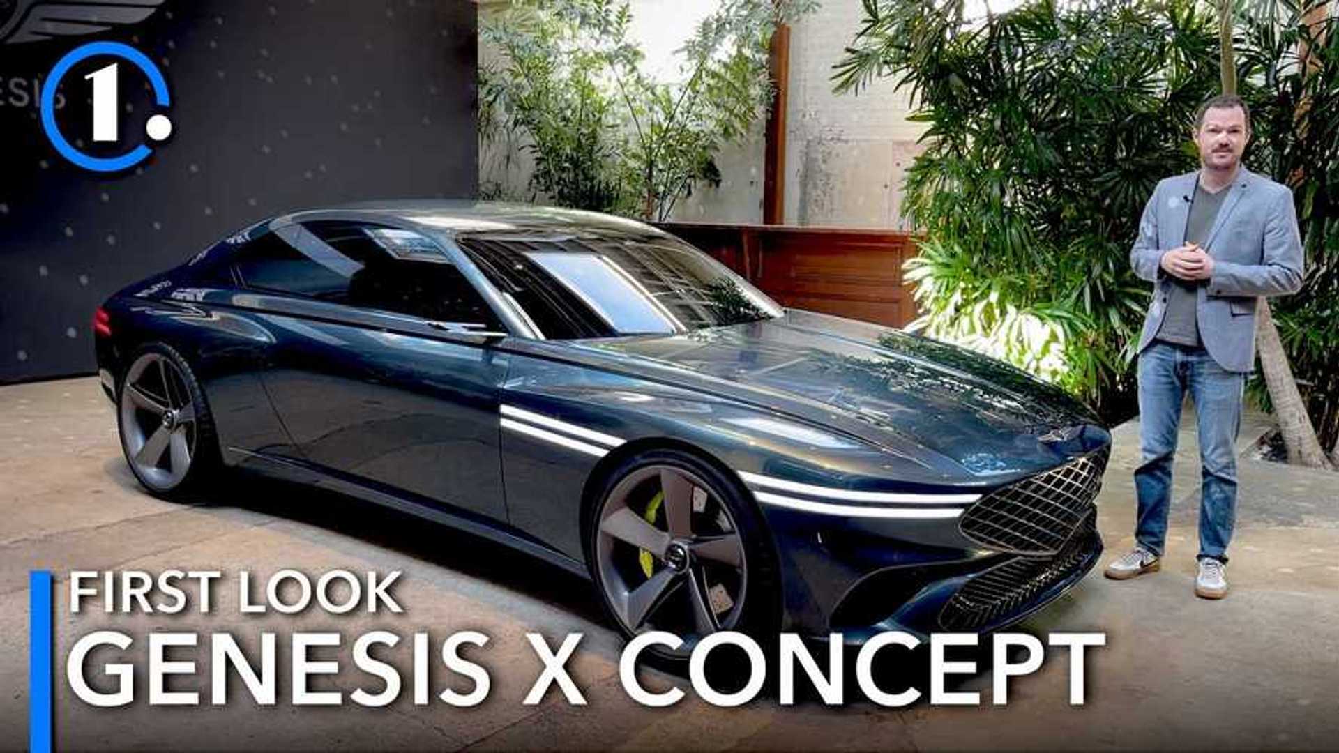 Genesis X Convertible Concept Car || Genesis USA