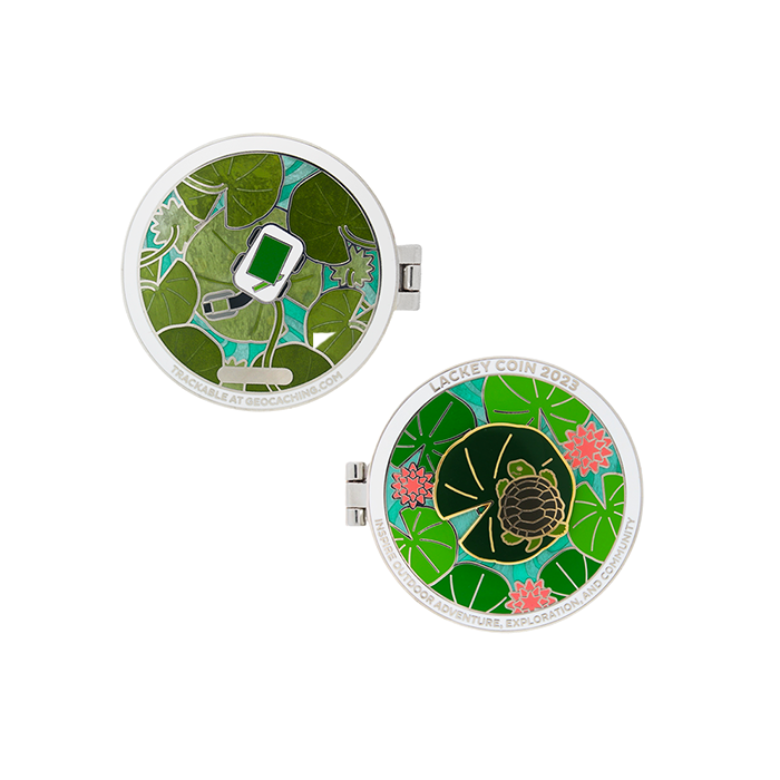 Jasmer Geocoin: The Infinite Geocaching Challenge – CreaCoins