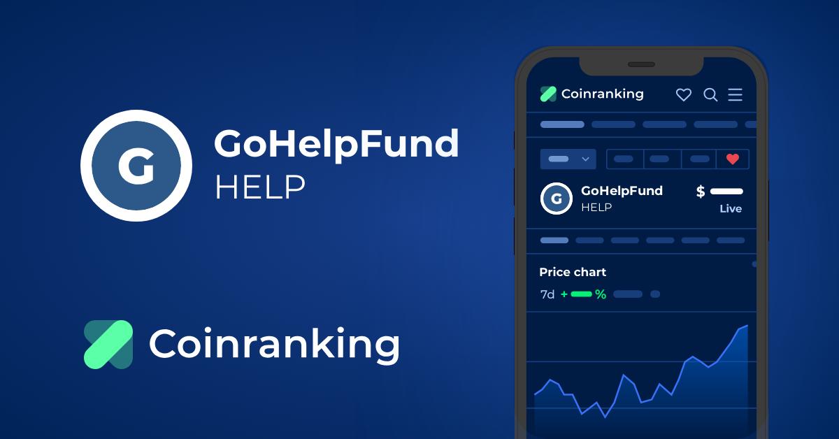 GoHelpFund Price Today - HELP to US dollar Live - Crypto | Coinranking