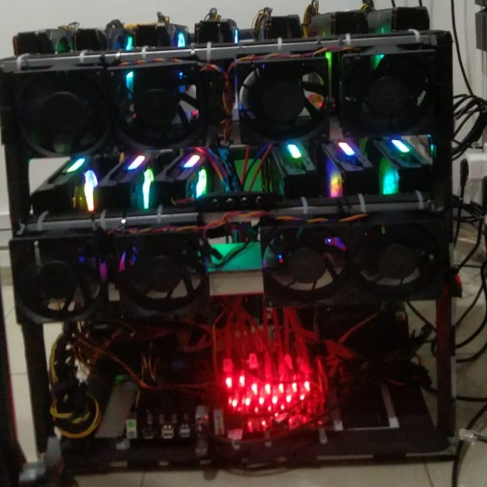 GPU Mining Rig 8 X Nvidia RTX 