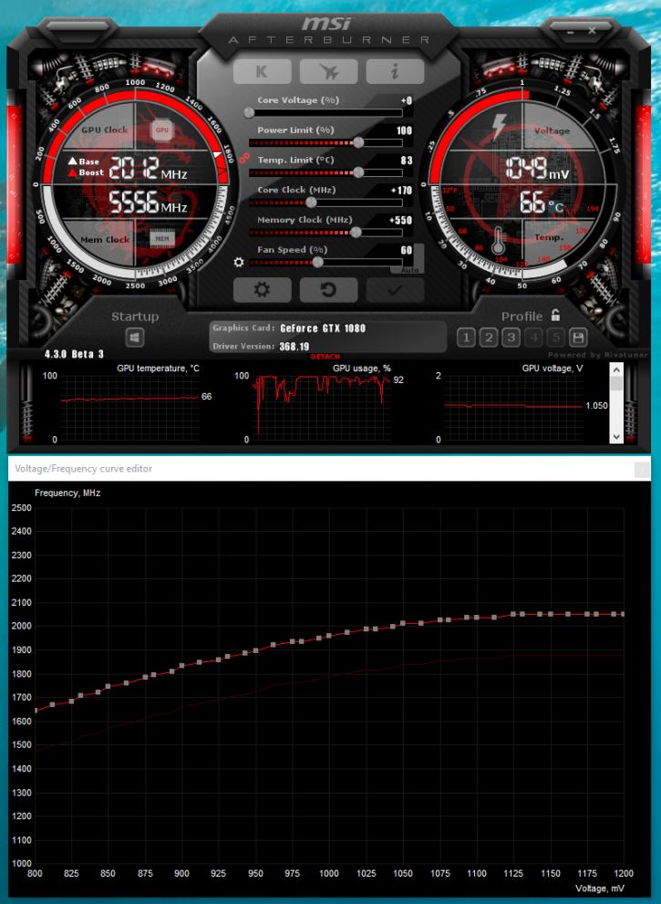 GTX Mining Settings