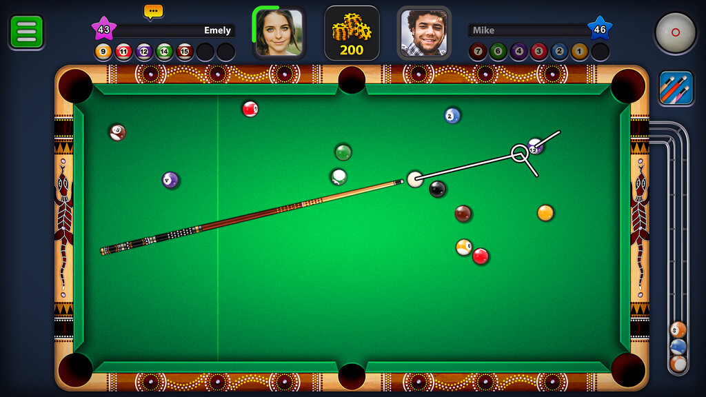 8 Ball Pool MOD APK v (Unlimited Cue, Long Line, Menu) - Jojoy