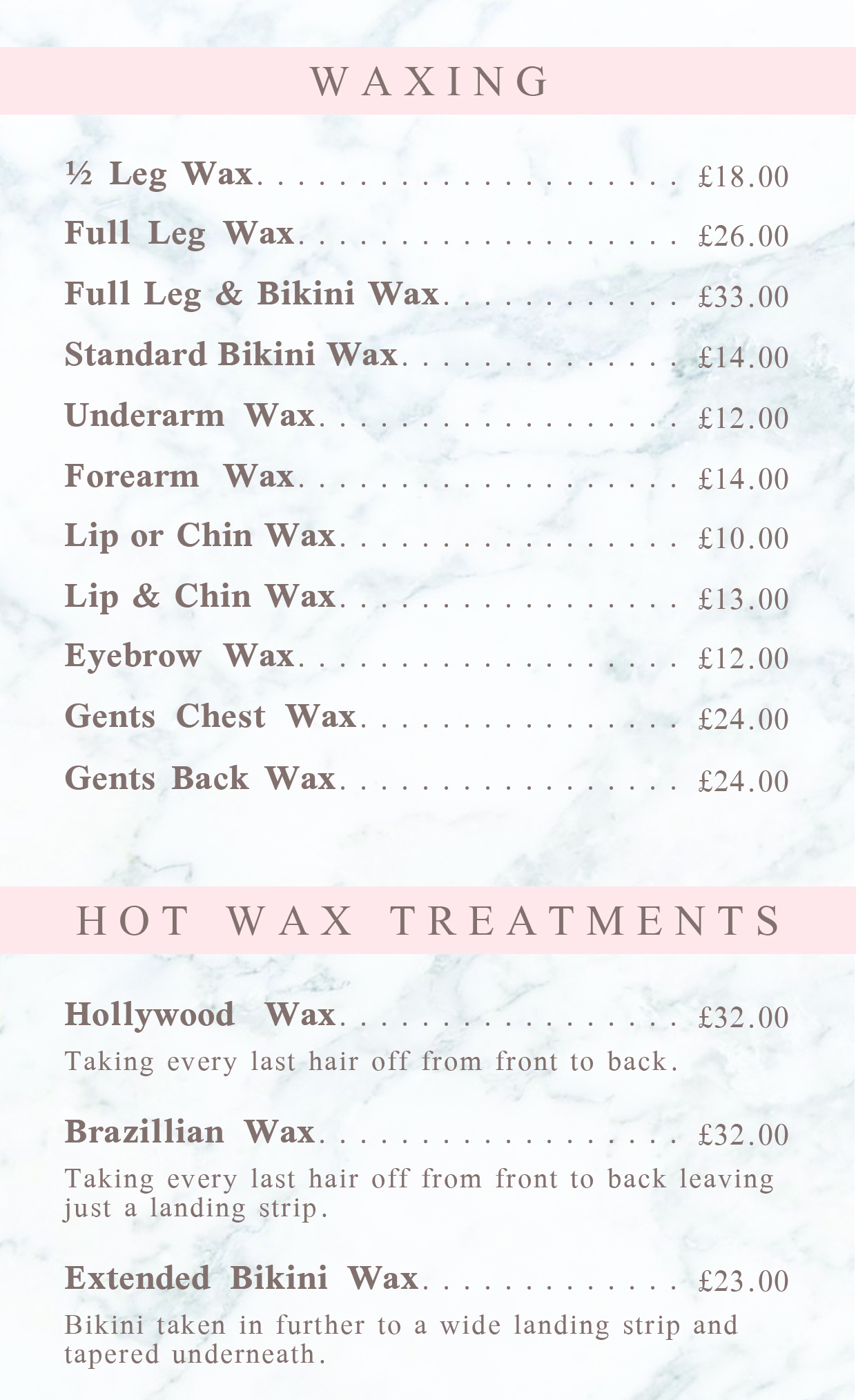 Lycon Hot Wax – FULL LIST – Indulgence Beauty