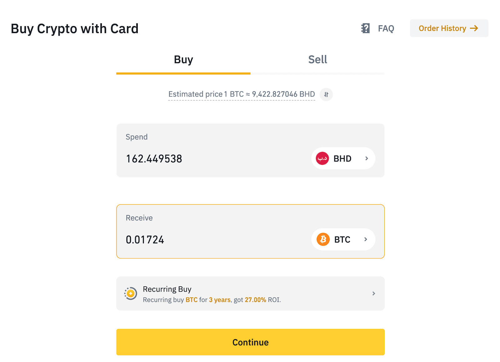 How to Buy Bitcoin with Credit Card on Binance?