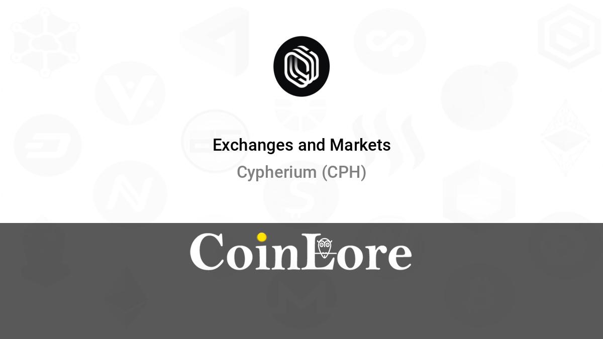 How to Buy Cypherium (CPH) - HODL or Trade Crypto