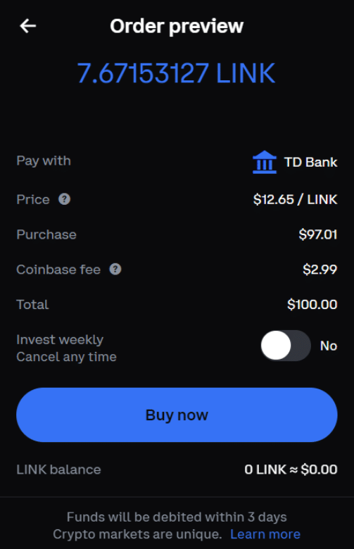 Acquire testnet LINK | Chainlink Documentation