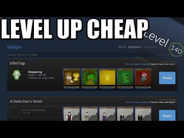 Tool to find Steam trading card sets in common with another user