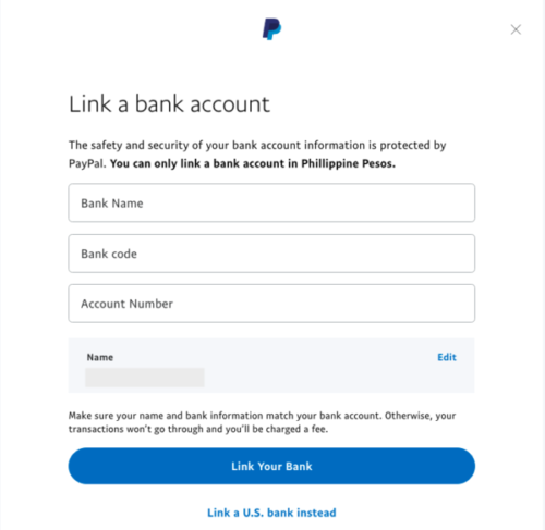 Fast, zero withdrawal fee option for PayPal Philippines