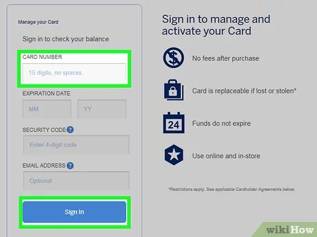 3 Ways to Use an American Express Gift Card - wikiHow