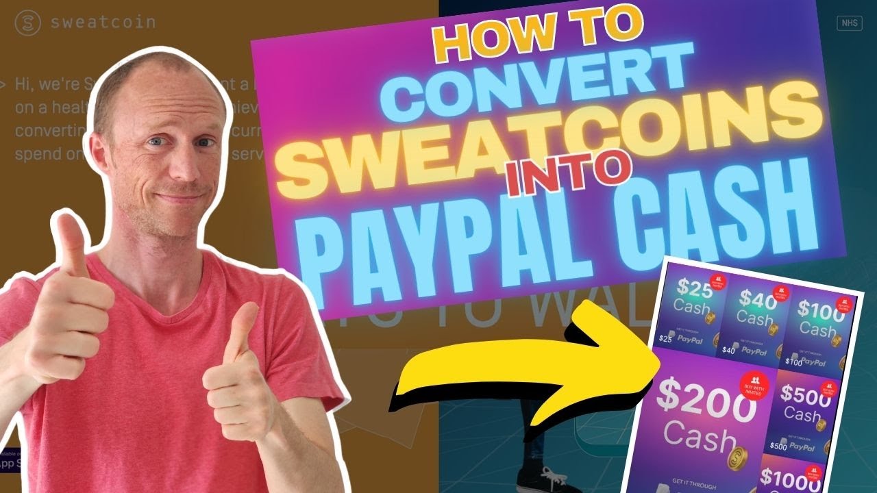 How To Transfer Sweatcoin Money To PayPal 