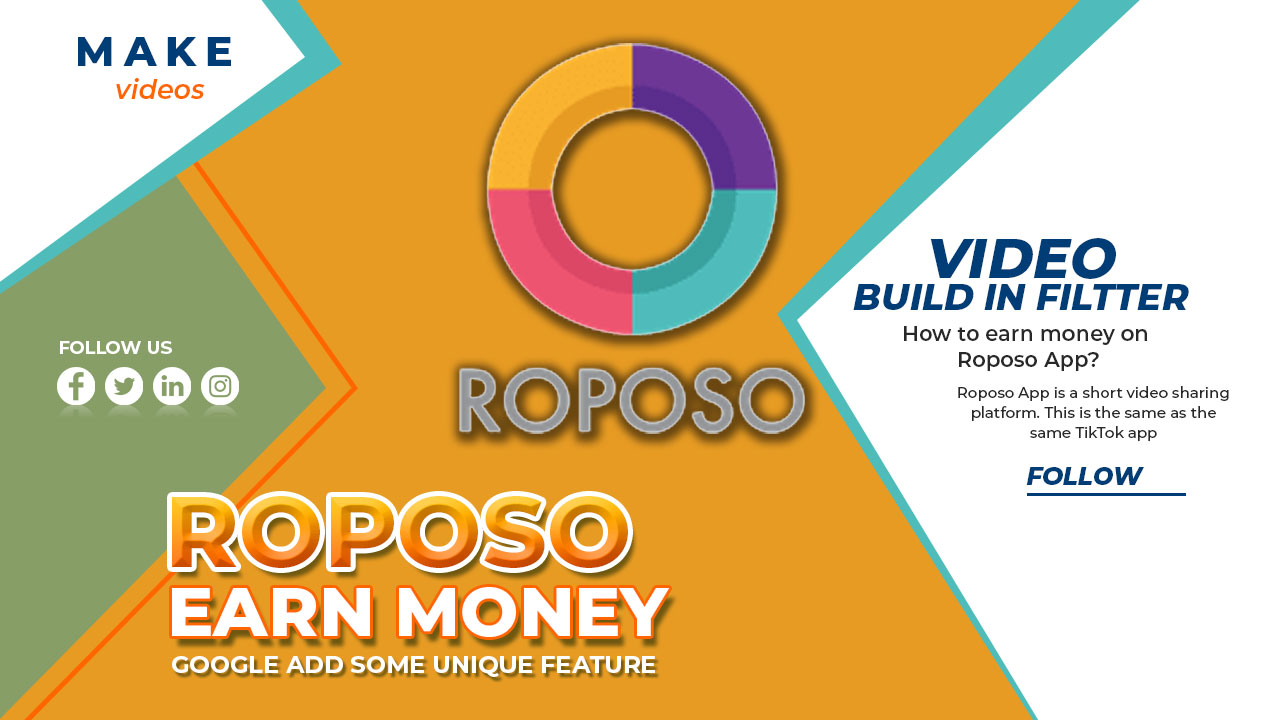 How To Earn Money From Roposo in - Tech News