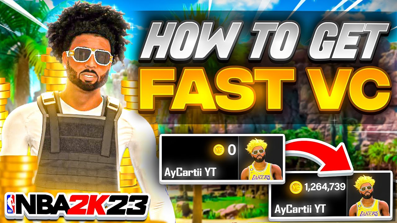 NBA 2K23 – Earn VC fast – best farming methods