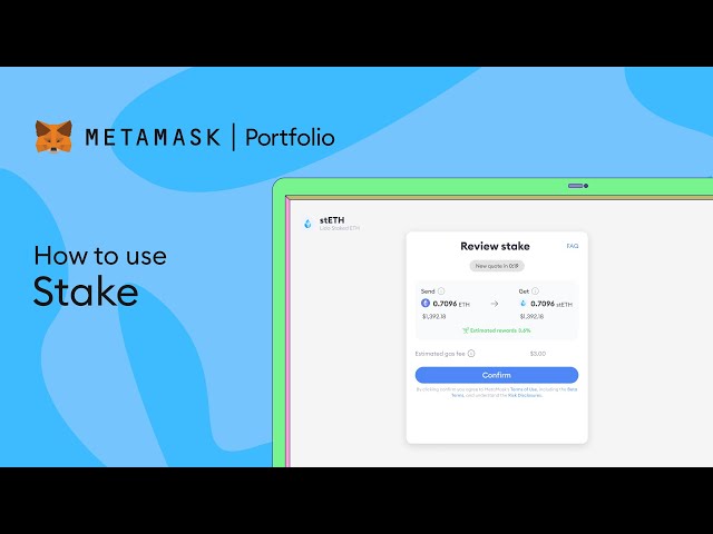 Staking ETH using Metamask | Lido: Help