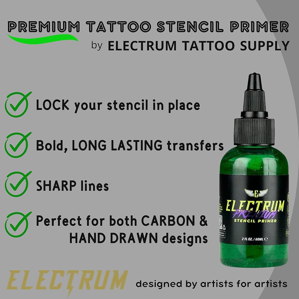 Electrum Primers | Gold, Premium & Repositioner | Eikon Tattoo Supplies