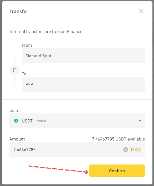 Withdraw from Binance via P2P: detailed Instruction