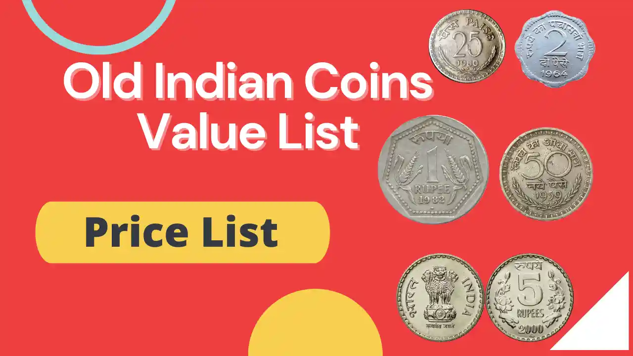 Old Indian Coins Value List Price PDF Download 