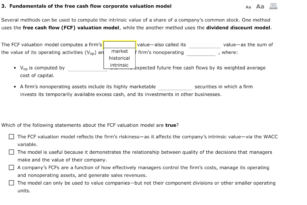 Stock's Intrinsic Value| DCF model — Indicator by Thomas_Chia_Han_Yang — TradingView