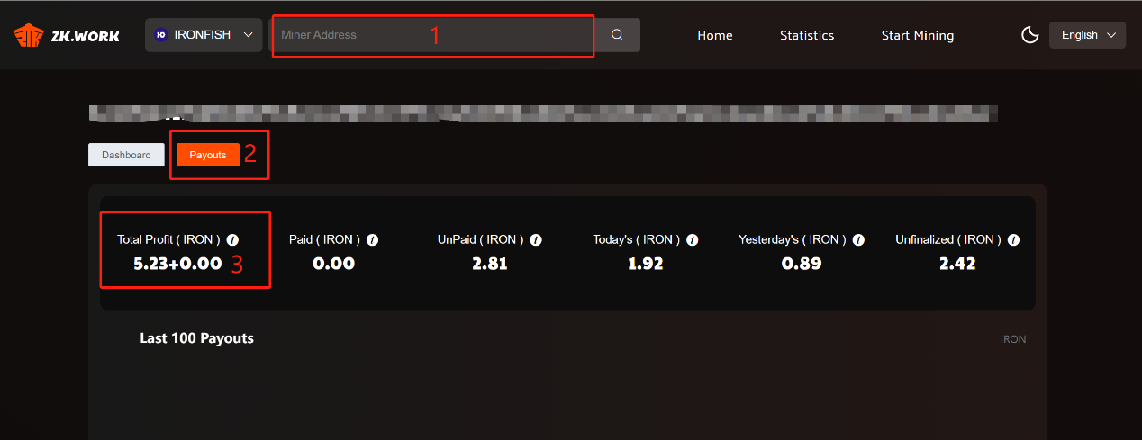 Ezil - Mining pool