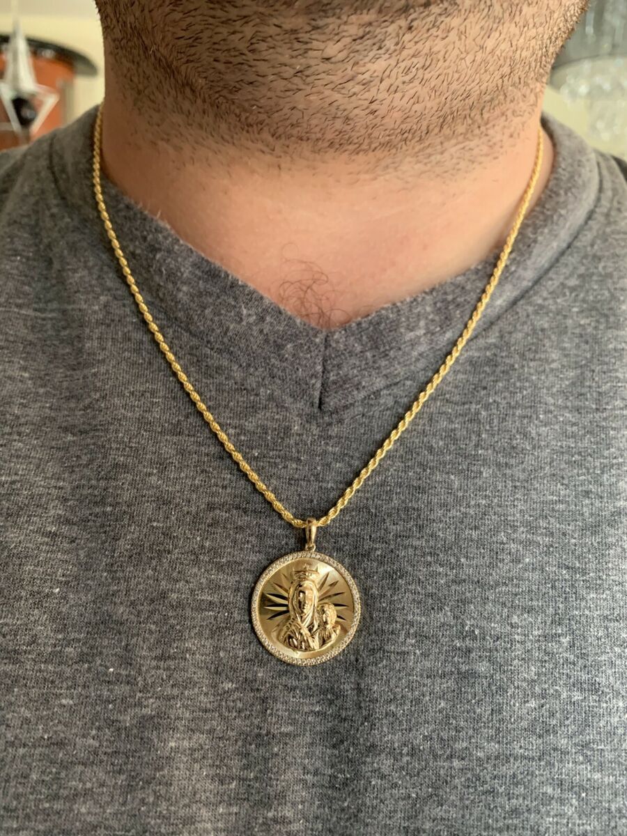 Jesus Coin Pendant – BoujeeBijoux