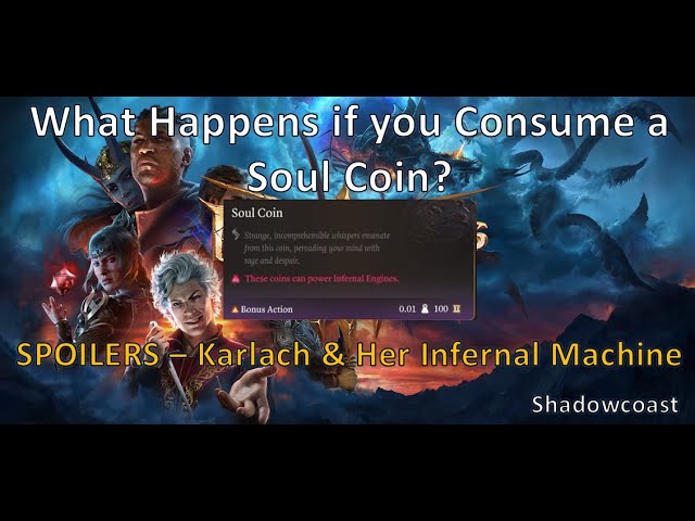 so how do you use soul coins? :: Baldur's Gate 3 General Discussions