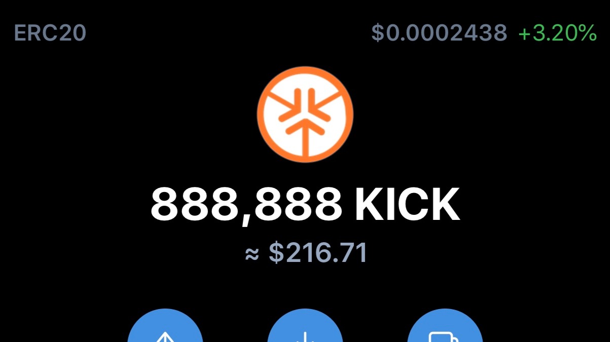 KickToken KICK: Tokens Buy Back — Coindar