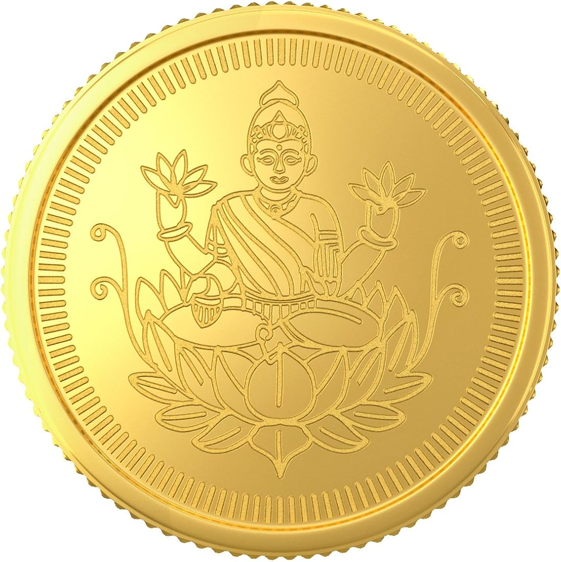 2 Gram Lakshmi Gold Coin 24kt ( Purity) – Bangalore Refinery