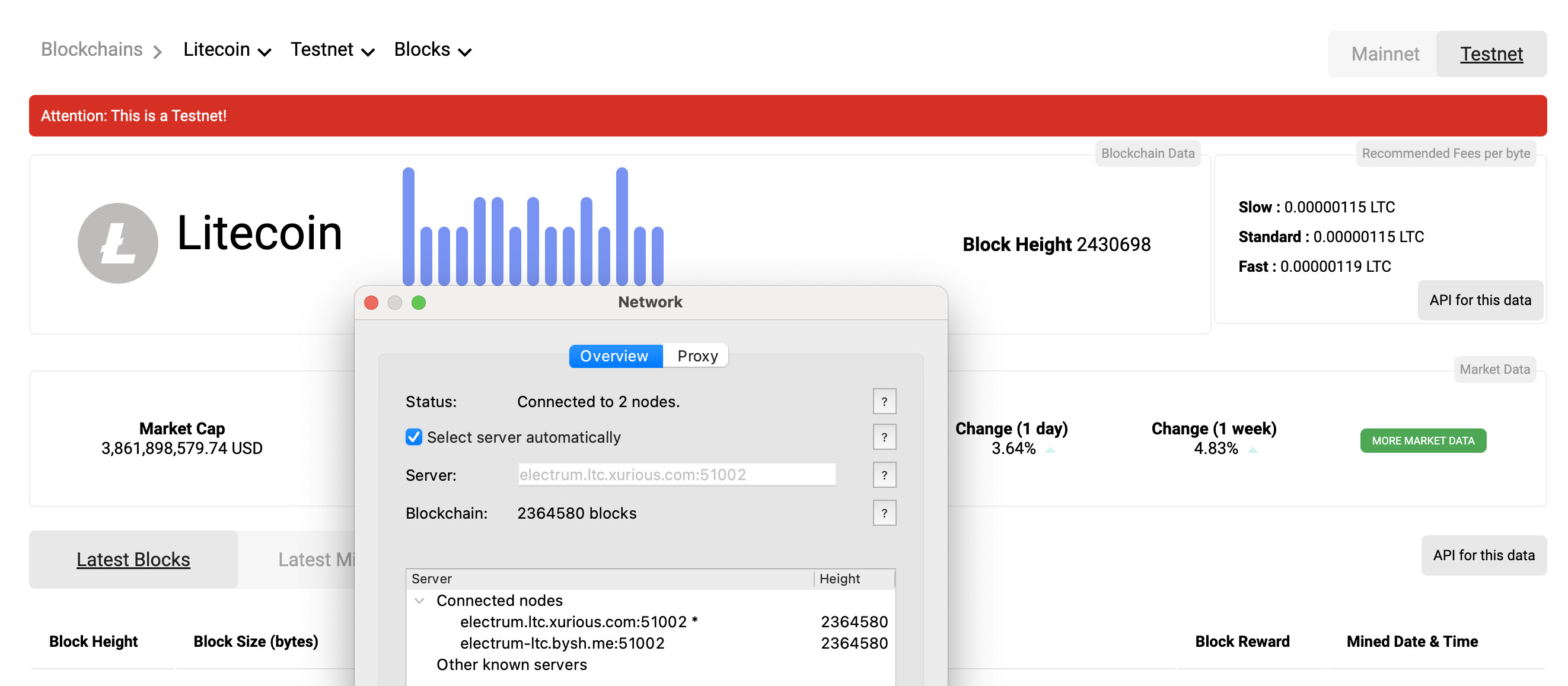 Litecoin | Tatum - PHP SDK