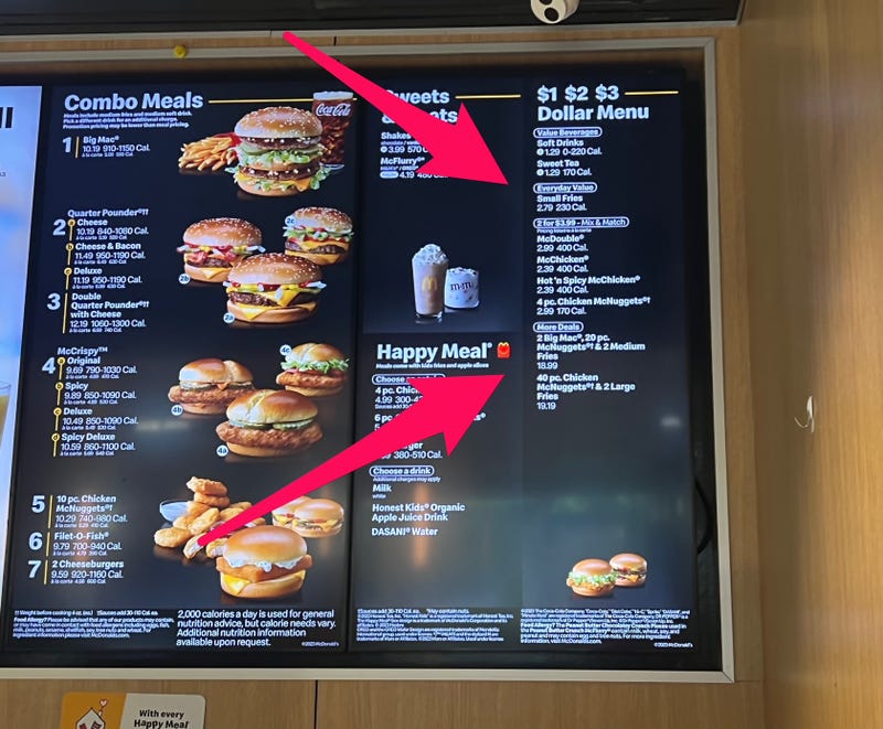 McDonald's Menu Prices Australia (March ) | frugal feeds