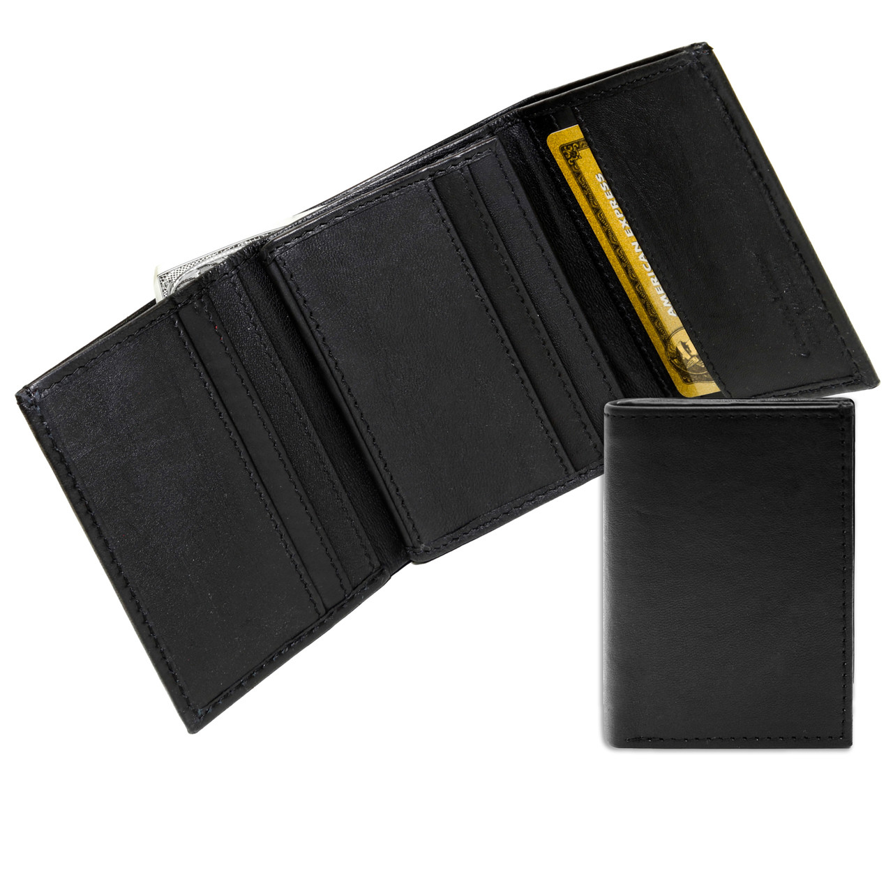 Men's designer leather wallets - Von Baer