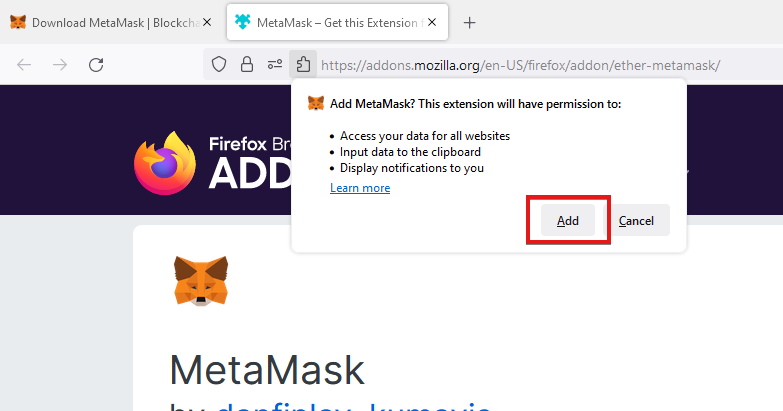 MetaMask Firefox Extension Not Loading · Issue # · MetaMask/metamask-extension · GitHub