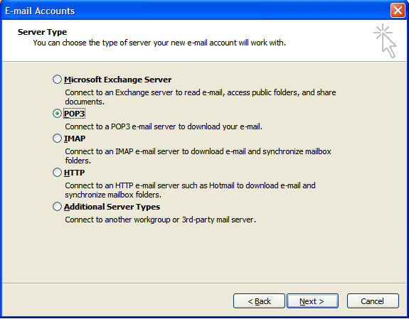 At IU, in Outlook , how do I access my Exchange mailbox?