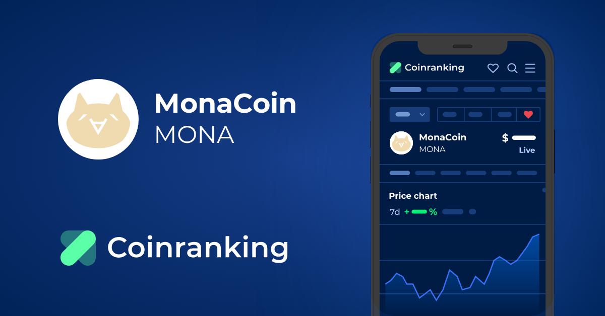 MonaCoin Exchange Rates, 1 MONA Value in Fiat Currencies