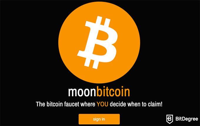 Moon Bitcoin Review - Earn Bitcoin with Faucet