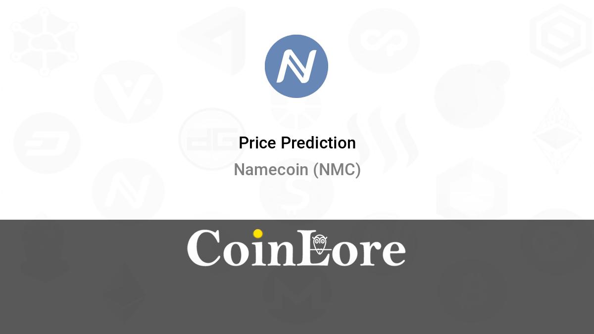 Namecoin price now, Live NMC price, marketcap, chart, and info | CoinCarp