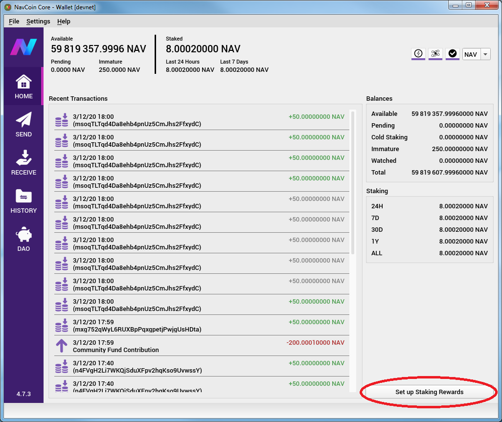 NavCoin NAV Wallet for Android, iOS, Windows, Linux and MacOS | Coinomi