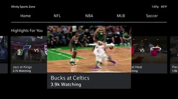 Comcast Offers NBA League Pass | XFINITY TV w/ NBA Basketball Action