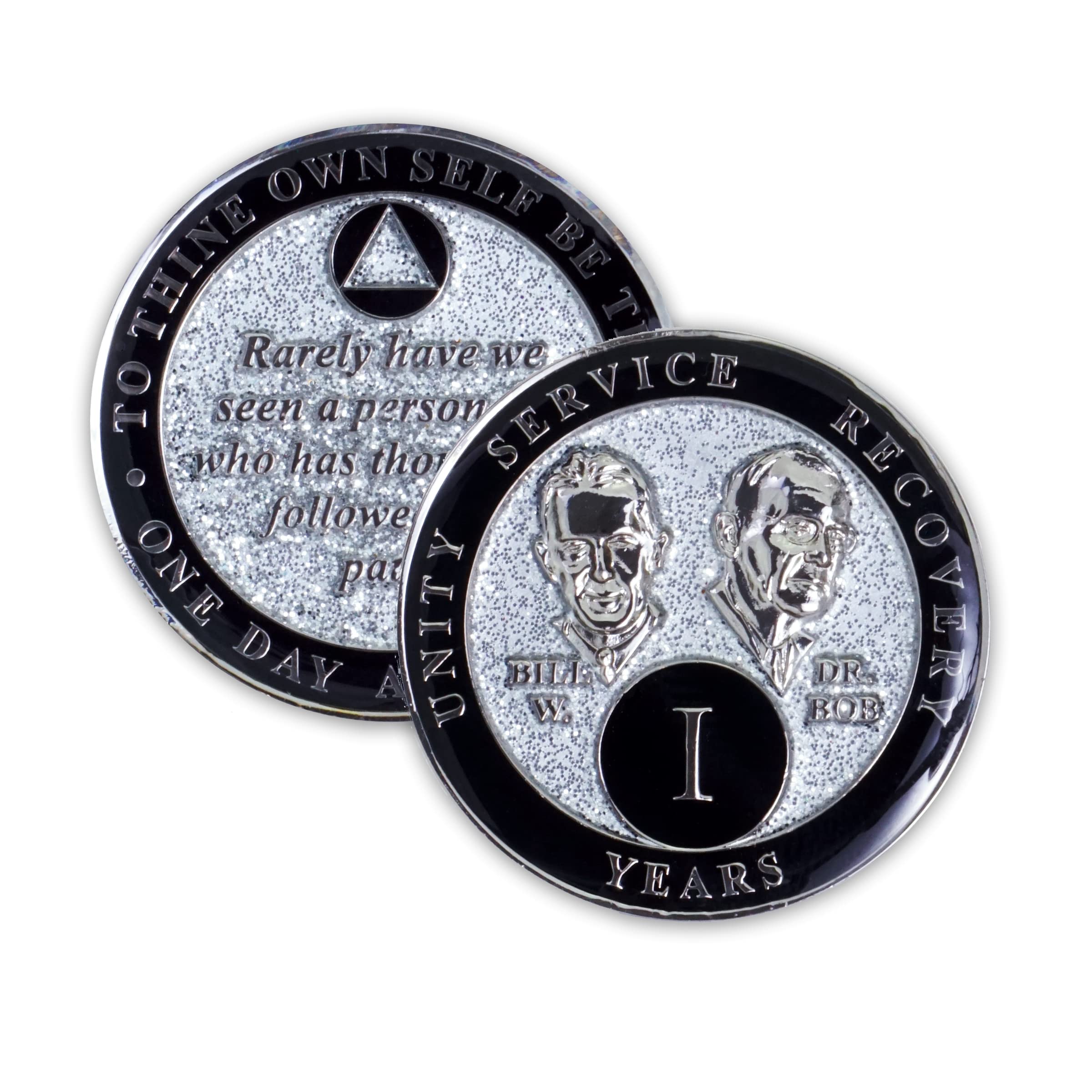 1 Year AA Medallions - One Year Alcoholics Anonymous Coins and Chips — AA Medallion Store