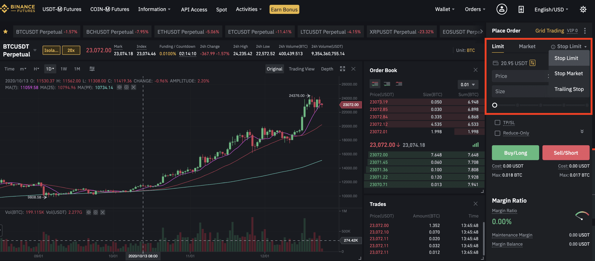 Binance API Documentation