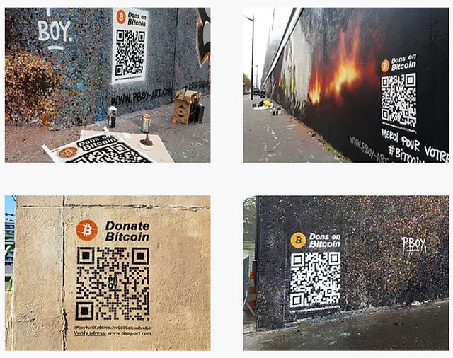 Pascal Boyart $ USD Bitcoin Puzzle Mural | Hypebeast