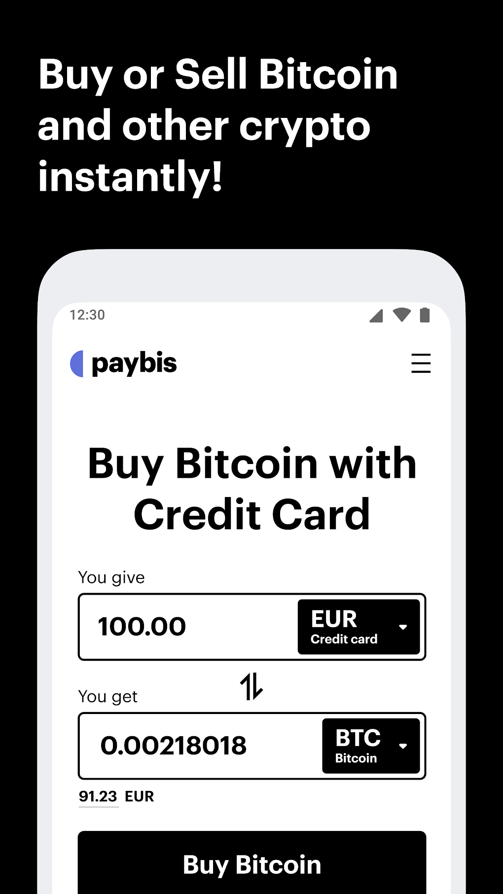 Paybis Platform Review: Buy Bitcoin with Credit or Debit Card - UseTheBitcoin