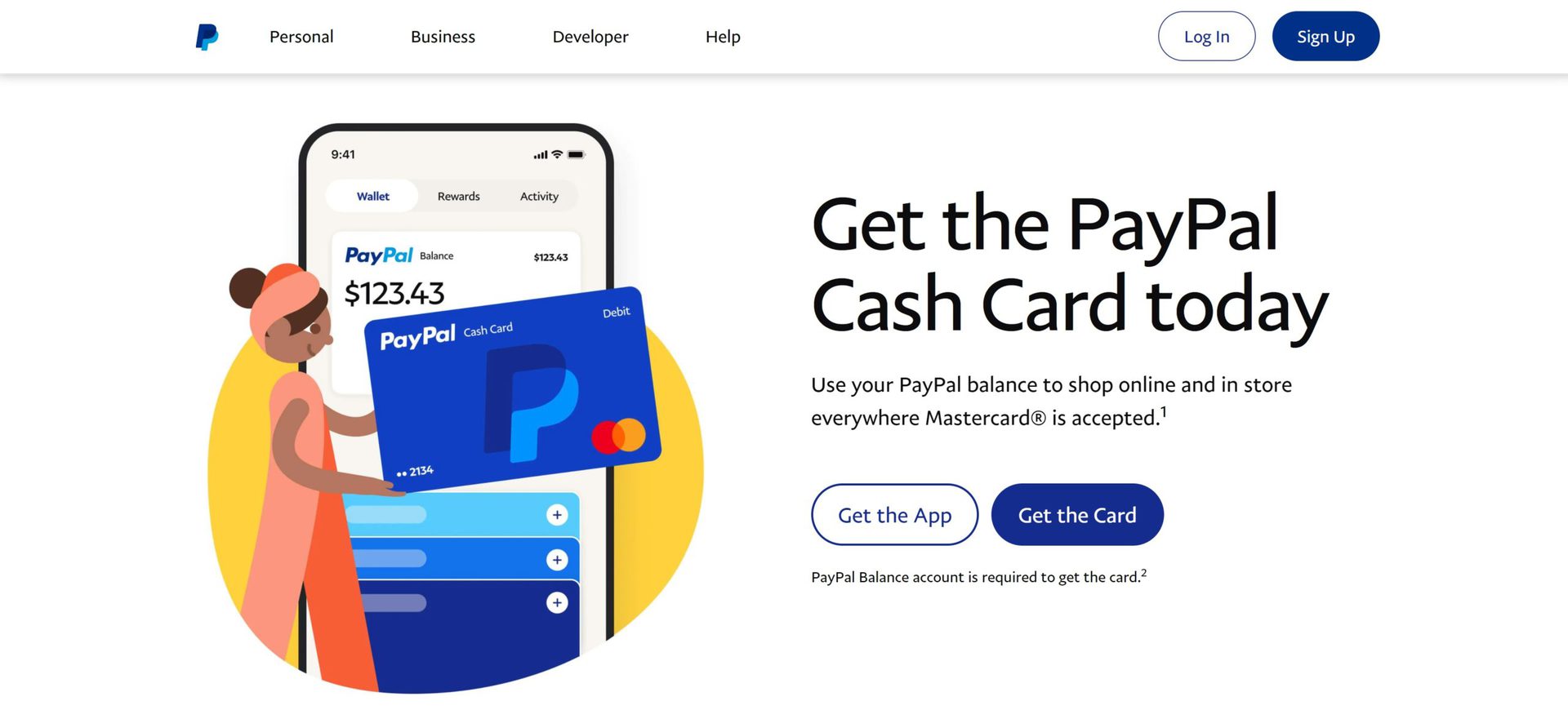 PayPal Debit MasterCard® Cardholder Agreement