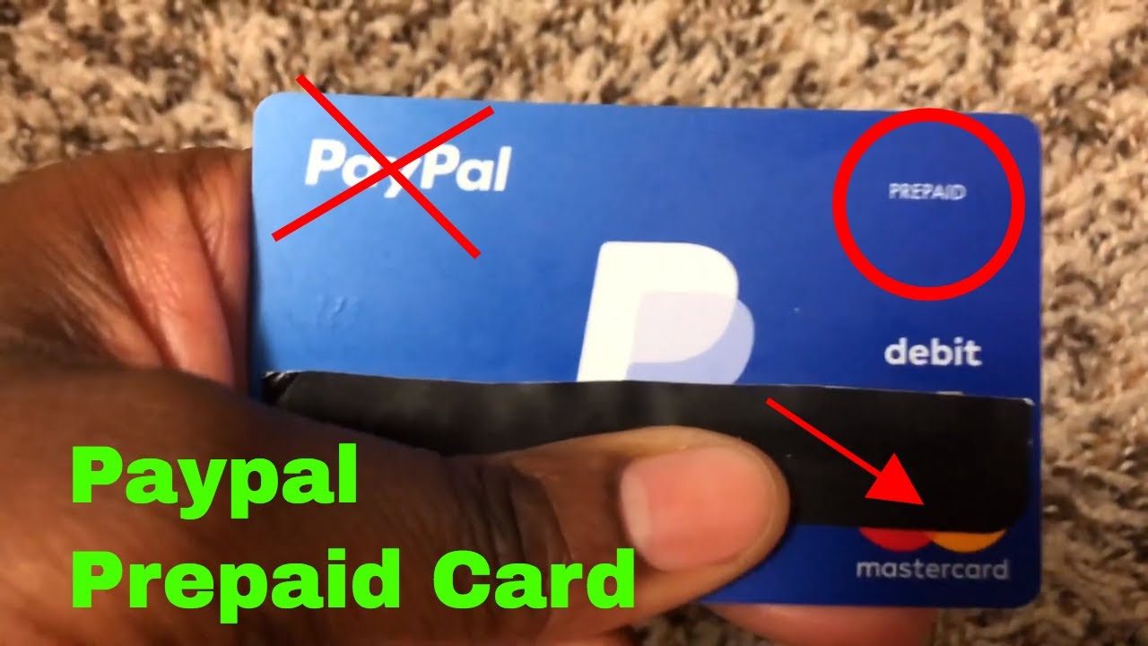 PayPal Debit and Credit Cards