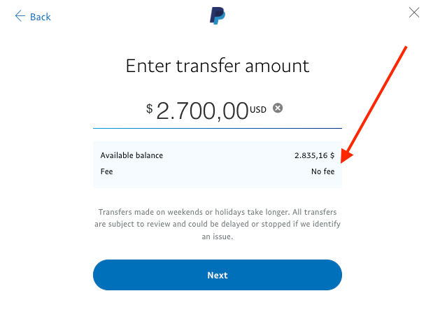 PayPal Consumer Fees | PayPal SR