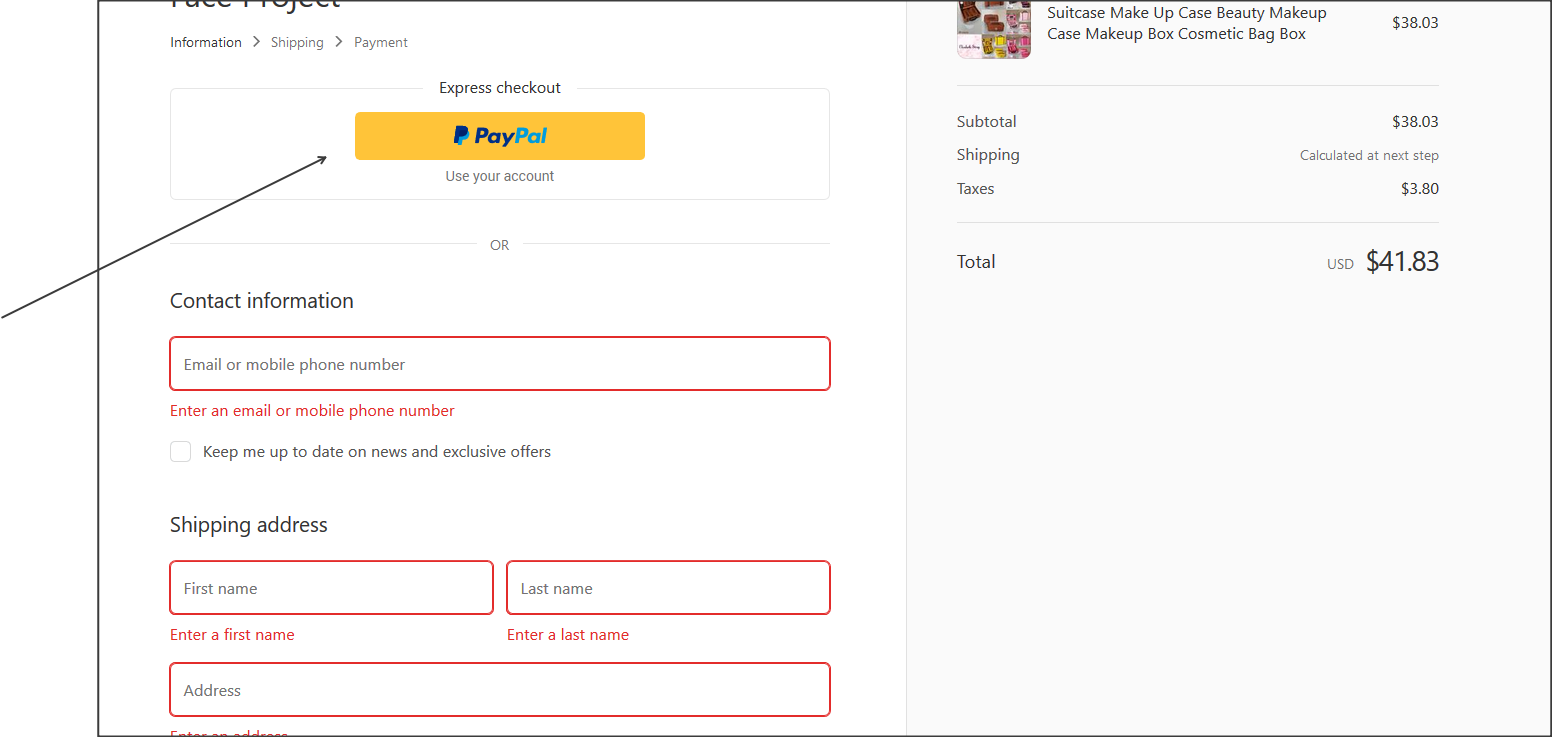 How to Enable Express Checkout