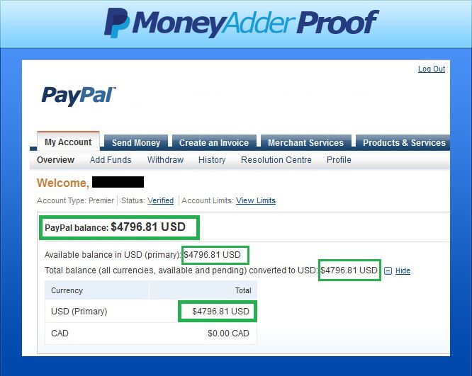 PayPal Money Adder | The Best PayPal Money Adder and the Most Secure of all