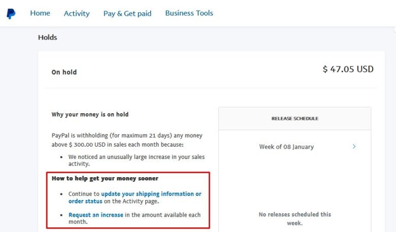 5 Ways to Get PayPal Money Off Hold Instantly