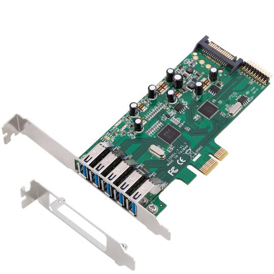 ostrov-dety.ru: Protronix 2-Port USB Low Profile PCI-Express Host Controller Card : Electronics