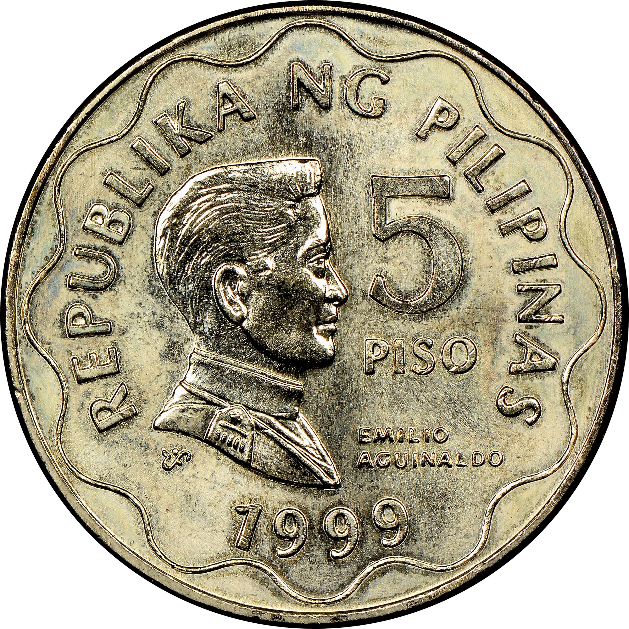 Philippine five-peso coin - Wikipedia